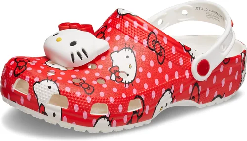 Crocs Zuecos clásicos unisex para adultos de Hello Kitty Multi Hello Kitty