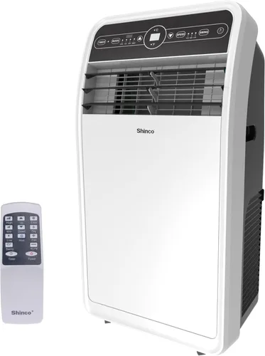 Miniatura 14 de Shinco 8,000 BTU aire acondicionado portátil con función de deshumidificador incorporada, modo ventilador, unidad de CA silenciosa que enfría