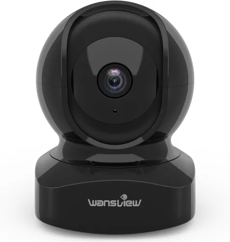 Wansview Cámara de seguridad inalámbrica 1080P HD Wansview, WiFi Home cámara interior para bebé/ mascota/ niñera, detección de movimiento, 2 vías de