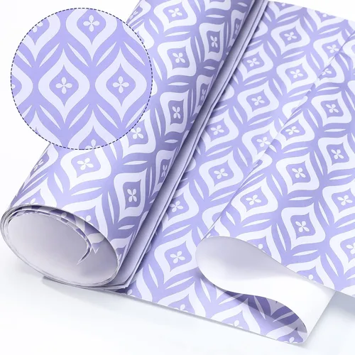 Miniatura 14 de Gersoniel 10 hojas de forros de cajones para aparadores, revestimientos de cajones perfumados, papel perfumado no adhesivo para estantes fragantes