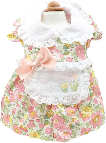 Miniatura 47 de Moda Vestido de Princesa de Chifón para Perro Dulce Cachorro para Perro EXTRAL Pequeño y Perro Pequeño Rosa M