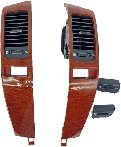 Miniatura 9 de Embellecedor de ventilación con marco de inserción para Toyota Prado Land Cruiser Lexus GX470 2003-2009, panel de salida de ventilación