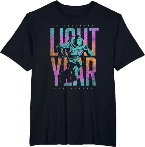 Miniatura 30 de Disney Pixar Lightyear Buzz Lightyear To Infinity And Beyond Camiseta, Negro