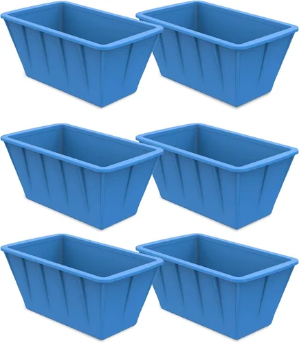 Miniatura 10 de Moldes de cubitos de hielo extra grandes, paquete de 2 moldes de silicona de 16 libras para cubeta fría, bandejas de cubitos de hielo reutilizables