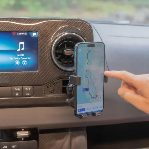 Miniatura 4 de NEXUS Adaptador de cubículo para VS30 Mercedes-Benz Sprinter Van (lado del pasajero del teléfono inteligente)