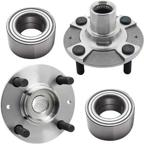 Miniatura 57 de Detroit Axle - Kit de extremo delantero RWD para Chrysler 300 Dodge Challenger Charger Upper Lower Control Arms rótulas de rodamiento de rueda Bujes