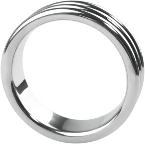 Miniatura 5 de Anillo de peso de acero inoxidable de metal, juguetes sexuales para adultos, anillo de resistencia al prepucio (color : 1.496 in)