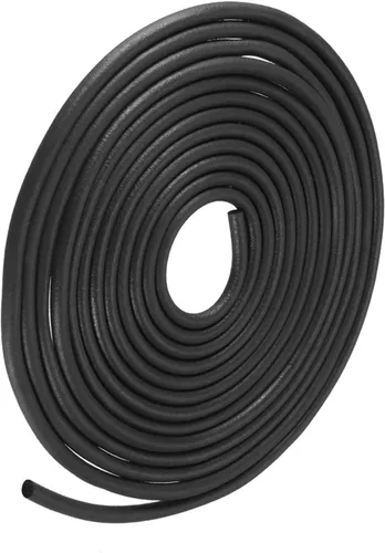 Miniatura 9 de METALLIXITY Tira de sellado de goma de espuma (0.157 in de diámetro x 19.7 ft de largo), 1 unidad, tira redonda de goma EPDM para reparación
