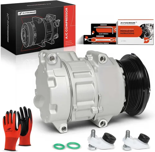 Miniatura 10 de A-Premium Compresor de aire acondicionado con embrague compatible con Toyota Highlander 2.7L 2009-2013, Venza 2.7L 2009-2016