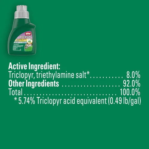 Miniatura 2 de Ortho Weed B Gon Chickweed, Clover and Oxalis Killer for Lawn Concentrate, Kills Creeping Charlie, 16 onzas líquidas