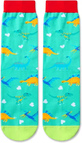 Miniatura 4 de Zmart Divertidos regalos de zorro de Navidad, regalos de dinosaurio para mujeres y hombres, calcetines divertidos de pastor alemán para mamá y papá
