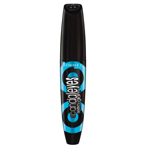 Miniatura 6 de Mascara de pestañas Scandaleyes Retroglam 0.41 onzas líquidas, Extreme black