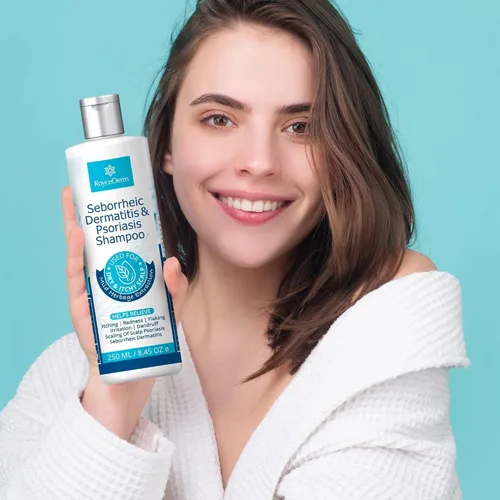 Miniatura 3 de Champú Roycederm para Psoriasis, Dermatitis Seborreica, Foliculitis, Caspa, Tratamiento para Psoriasis del Cuero Cabelludo y Dermatitis Seborreica