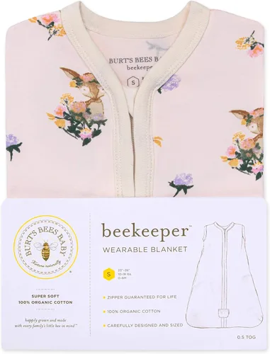 Miniatura 2 de Burt's Bees Beekeeper - Manta unisex para bebé, de algodón 100% orgánico para usar Sweet Doe