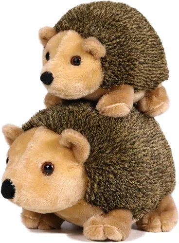 Miniatura 5 de Ice King Bear Conjunto de Animales de Peluche de Mamá y Bebé Animales Salvajes del Zoológico (Rinoceronte)