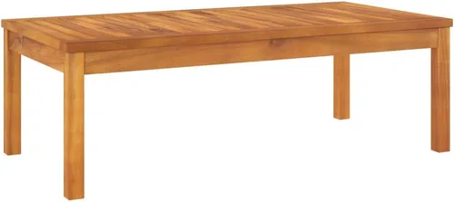 Miniatura 9 de Ensemble Salon de Jardin 9 Pièces en Bois d'Acacia Massif avec Coussins Gris, Mobilier d'Extérieur Modulable Pour Terrasse et Balcon, Confortable et
