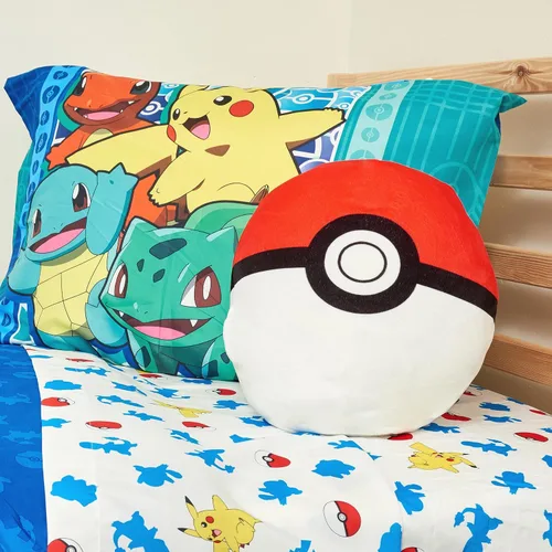 Miniatura 3 de Almohada de felpa en forma de nube ultra suave Northwest, almohada de felpa inspirada en Pokeball para niños y niñas, almohada de dormitorio
