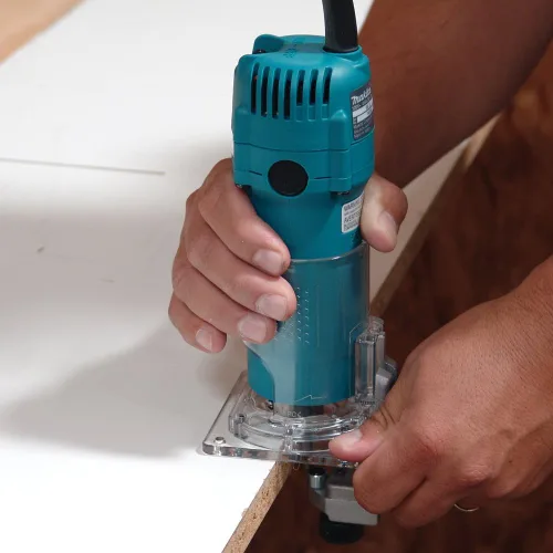 Miniatura 7 de Makita 3707FC Base Fija laminado Trimmer con luz LED