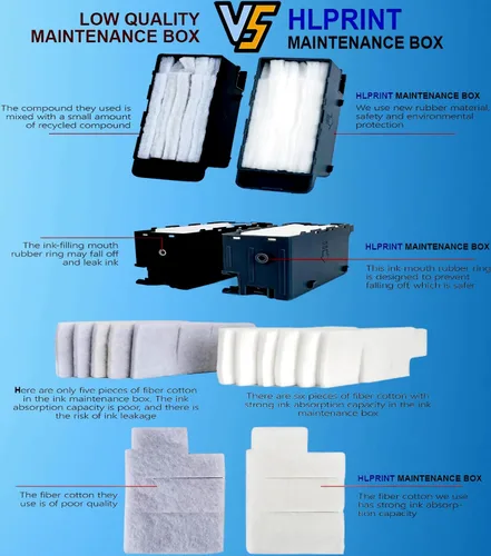 Miniatura 3 de E-9345 Mantenimiento de tinta para ET-5880 ET-8550 ET-8500 ET-5850 ET-5800 ET-16600 ET-16650 EC-C7000 Workforce Pro WF-7820 WF-7310 WF-7840 ST-7840