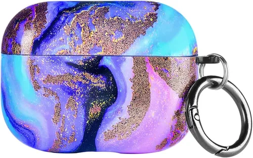 Miniatura 67 de Velvet Caviar Compatible with AirPods Pro Case 2nd and 1st Generation - Cute Protective Hard Cover for Women - Blue Aquamarine Polka Dot