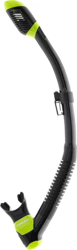 Miniatura 24 de Cressi Adult Diving Dry Snorkel with Splash Guard and Top Valve - Supernova Dry: Designed in Italy Negro