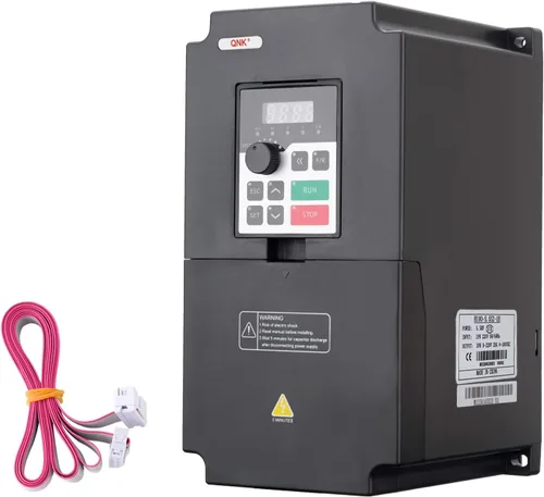 Miniatura 15 de QNK 1.5KW 2HP AC 220V 7A VFD Convertidor Mono a 3 Fases Inversor Variador de Frecuencia Variable CNC Controlador de Velocidad del Motor de Husillo