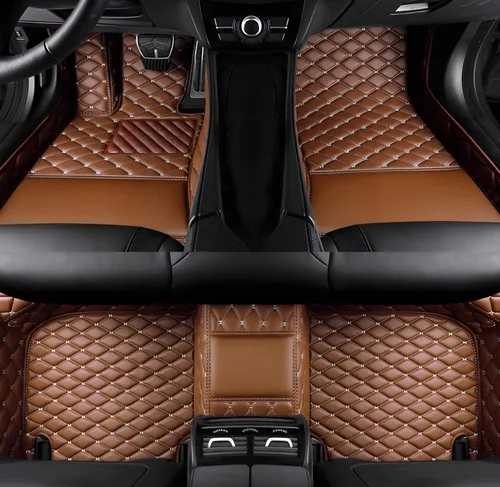 Miniatura 23 de Alfombrillas de Piso de Automóvil de Ajuste Personalizado por SARAHS - Cuero PU Impermeable de Cobertura Completa para la Mayoría de Automóviles