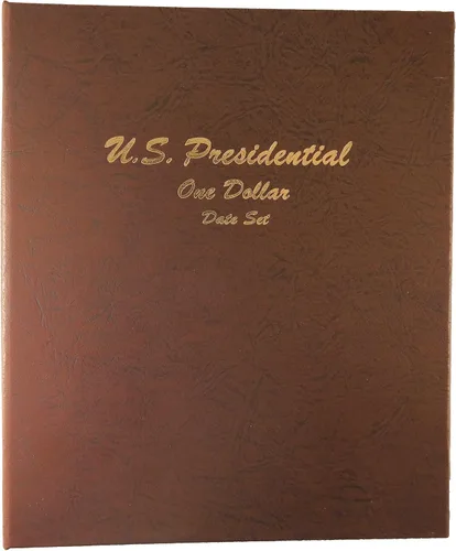 Miniatura 14 de Dansco Álbum Presidencial de Moneda del Dólar con Pruebas 2007-2011 Volumen 1#8184 con funda