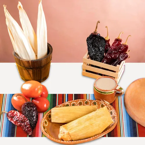 Miniatura 4 de Hosuly Mantel de plástico para fiesta mexicana, 6 unidades, 54 x 108 pulgadas, mantel de plástico a rayas para decoraciones de fiesta mexicana Fondo