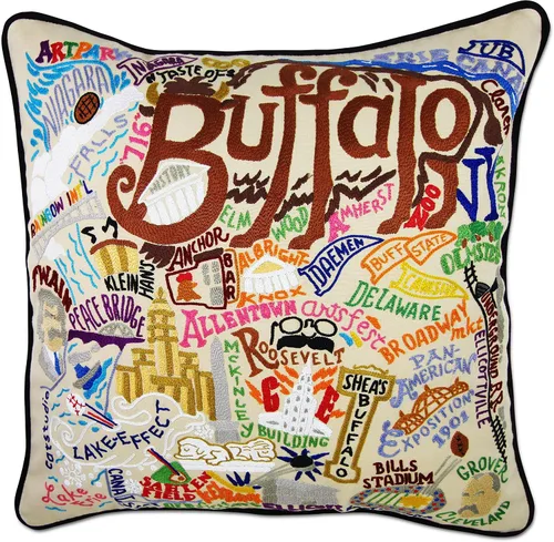 Miniatura 133 de Catstudio Almohada decorativa bordada a mano de Texas
