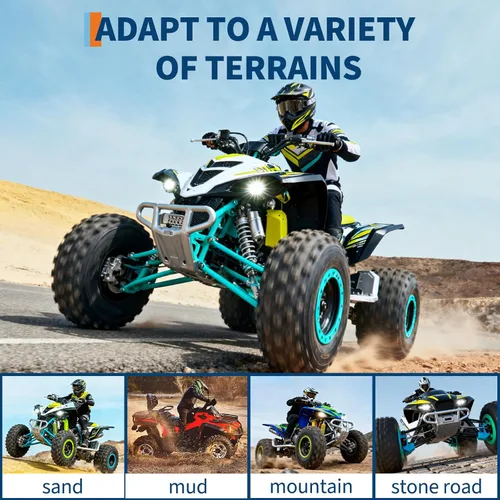 Miniatura 10 de GarveeTech - Juego de 2 neumáticos para ATV UTV todo terreno 24x8-12, 6PR, neumáticos sin cámara para todo terreno resistente para barro y arena