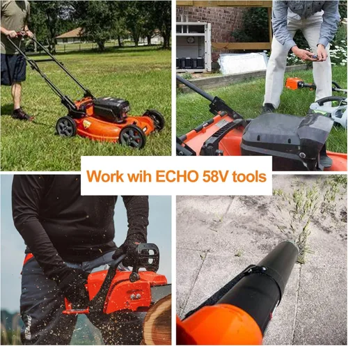 Miniatura 7 de DTK Reemplazo de batería 5AH para herramientas eléctricas inalámbricas de batería Echo 58V