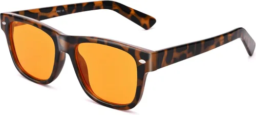 COASION Gafas de bloqueo de luz azul para dormir mejor, para mujeres y hombres, protección contra la fatiga ocular, gafas de juegos de computadora