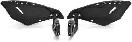 Miniatura 3 de Kucehiup Guardamanos de motocicleta 7/8" 0.866 in Universal Handguard Negro