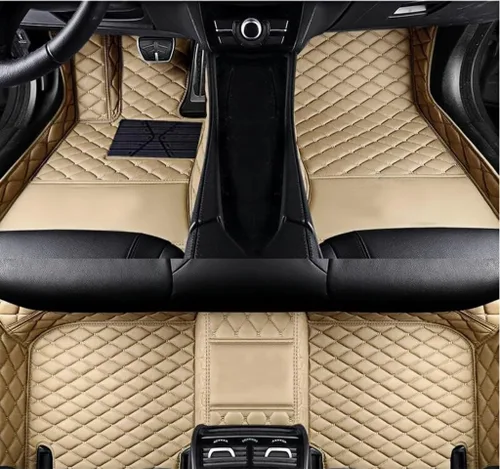 OVINIX Alfombrillas personalizadas para el 99.9% de los sedán, SUV, deportes, todo tipo de clima, almohadillas de cuero, cobertura completa, forros