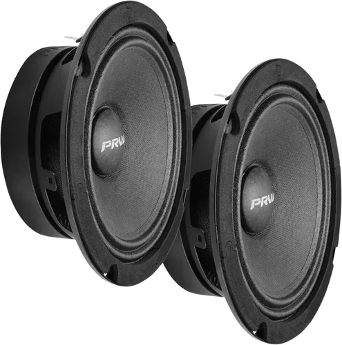 Miniatura 7 de PRV AUDIO Altavoz de rango medio poco profundo de 6.5 pulgadas, 6MR200A, 200 vatios, altavoz delgado de audio para automóvil de montaje poco