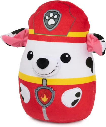 Miniatura 3 de Almohada de peluche Paw Patrol Marshall Squish, juguete oficial del exitoso dibujo animado, animal de peluche blando y apretable para niños de 1 año