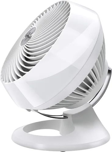 Vornado 660 - Ventilador de circulación de aire grande para toda la habitación con 4 velocidades e inclinación de 90 grados, 660-Large, blanco