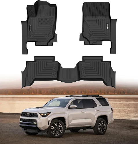 Miniatura 16 de Alfombrillas de piso para Lexus RX 2010-2015 mejoradas para todo tipo de clima, revestimientos de suelo TPE aptos para Lexus RX350/RX450h 1ª y 2ª