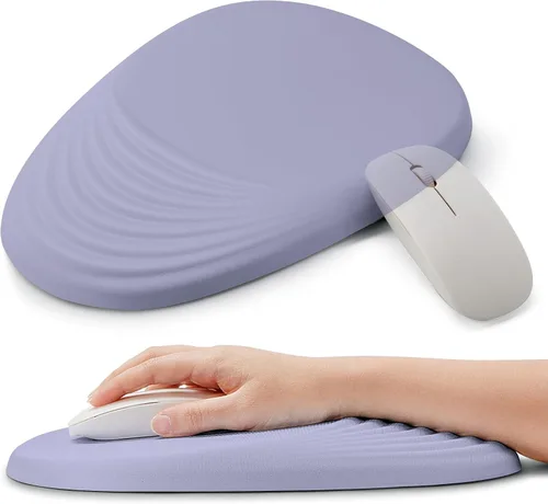 Miniatura 19 de Dumpster on Fire - Alfombrilla ergonómica para mouse – Reposamuñecas de espuma viscoelástica para túnel carpiano y alivio del dolor, base 22