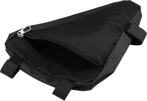 Miniatura 7 de X AUTOHAUX Bolsa de marco triangular para bicicleta Bolsa frontal Bolsa de almacenamiento de ciclismo para bicicletas de montaña de carretera