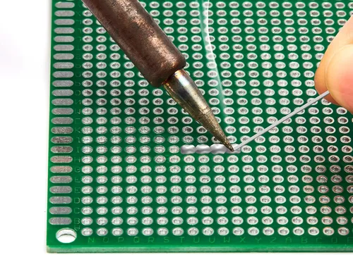 Miniatura 5 de Eagles 2 piezas de placa PCB de doble cara de 3.9 x 8.7 in, prototipo estañado DIY universal FR4 circuito impreso PCB placa protoboard PCB kit placa