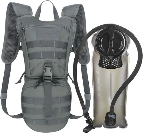 Miniatura 9 de Unigear Mochilas Tácticas de Hidratación 1050D con Vejiga de Agua de 3L, Paquete de Aislamiento Térmico Mantiene el Líquido Fresco hasta por 4 Horas
