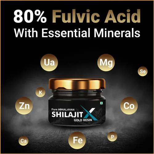 Miniatura 3 de NOTTY BOY Resina pura de oro Shilajit X del Himalaya 0.71 oz - Oro de 24 quilates, más de 80 minerales traza, alto ácido fúlvico, 100% ayurvédico