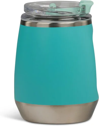 Miniatura 7 de Igloo Vaso de vino de 10 onzas Vasos de acero inoxidable Verde azulado laguna