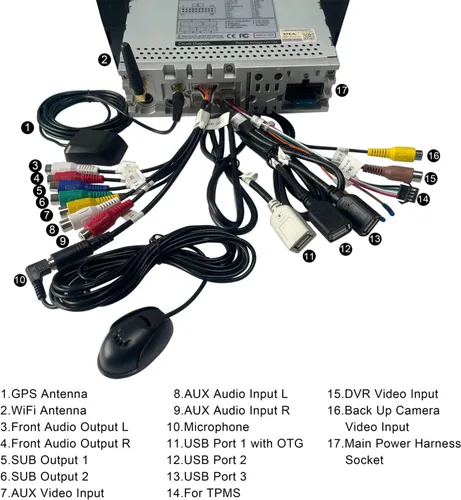 Miniatura 8 de SYGAV Estéreo de coche para 2012-2017 Kia Forte Cerato K3 Radio navegación GPS 9 pulgadas pantalla táctil Android sistema principal unidad