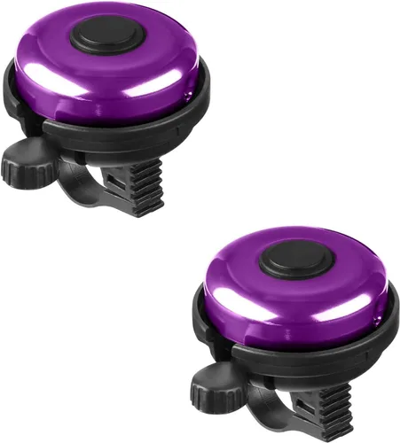 Miniatura 41 de Accmor Campana de Bicicleta Clásica, Campana de Bicicleta de Aluminio, Campana de Bicicleta de Sonido Fuerte Nítido y Claro para Adultos y Niños