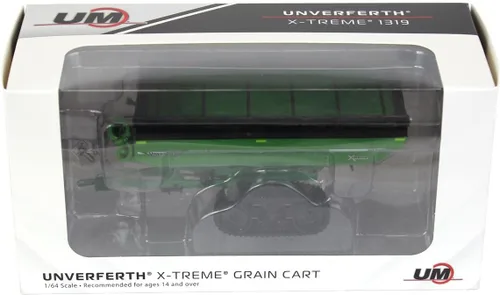 Miniatura 5 de Spec Cast 1/64 Green Unverferth X-Treme 1319 Carro de grano con orugas UBC-031