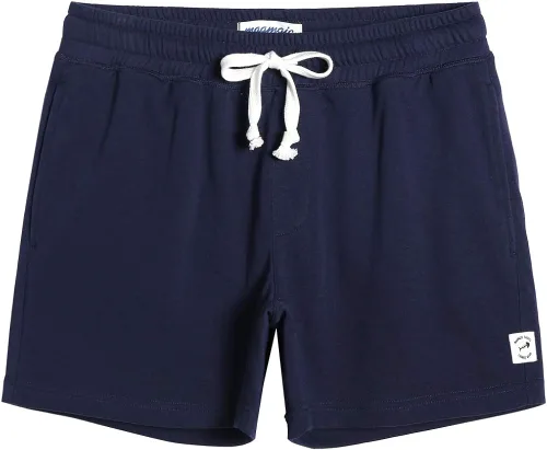 maamgic Pantalones cortos deportivos para hombre, 5.5 pulgadas, cintura elástica, pantalones cortos de entrenamiento para hombre, pantalones cortos
