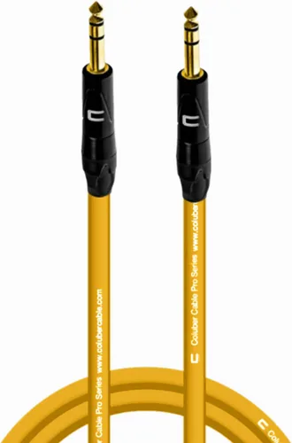 Miniatura 21 de Cable TRS de 1/4 pulgadas, 1/4 pulgadas TRS a 1/4 pulgadas (6.35mm) estéreo balanceado, de conector macho a conector macho para altavoces